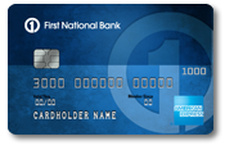 First National Bank American Express Card